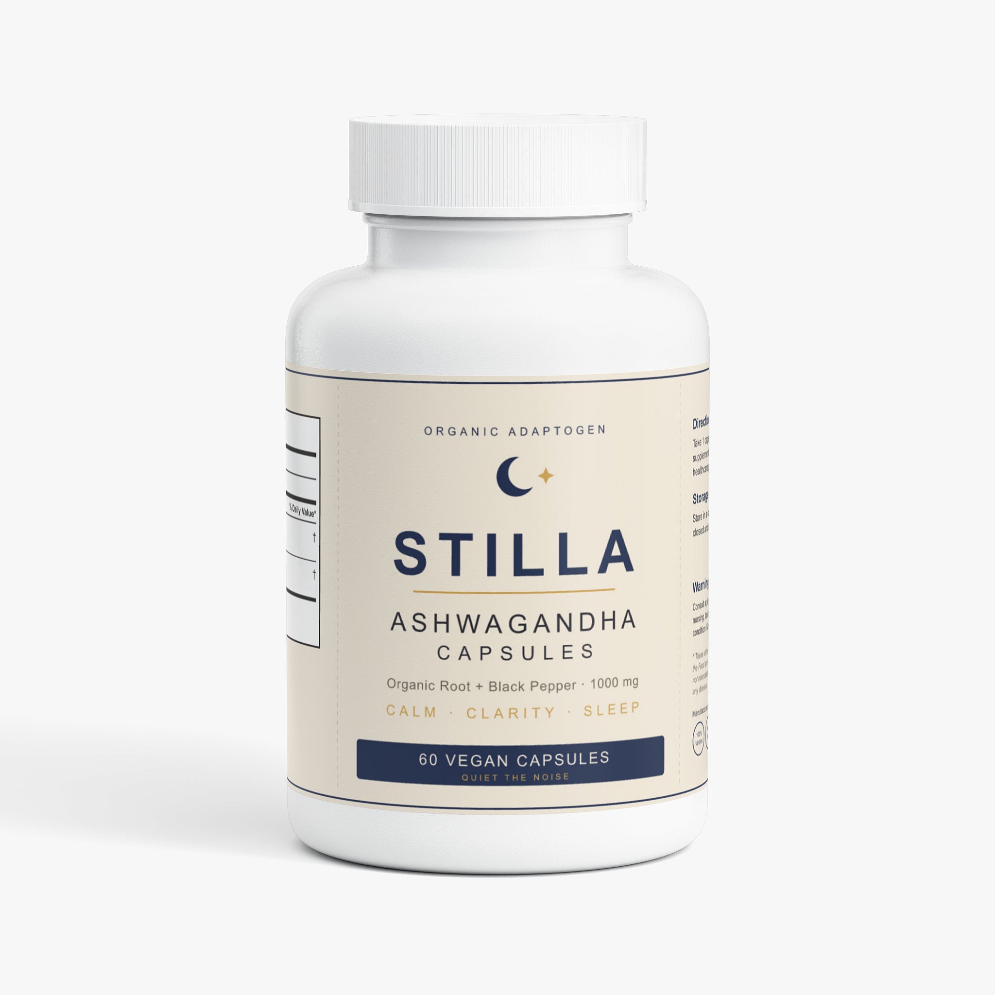 STILLA Ashwagandha — Organic Calm Capsules
